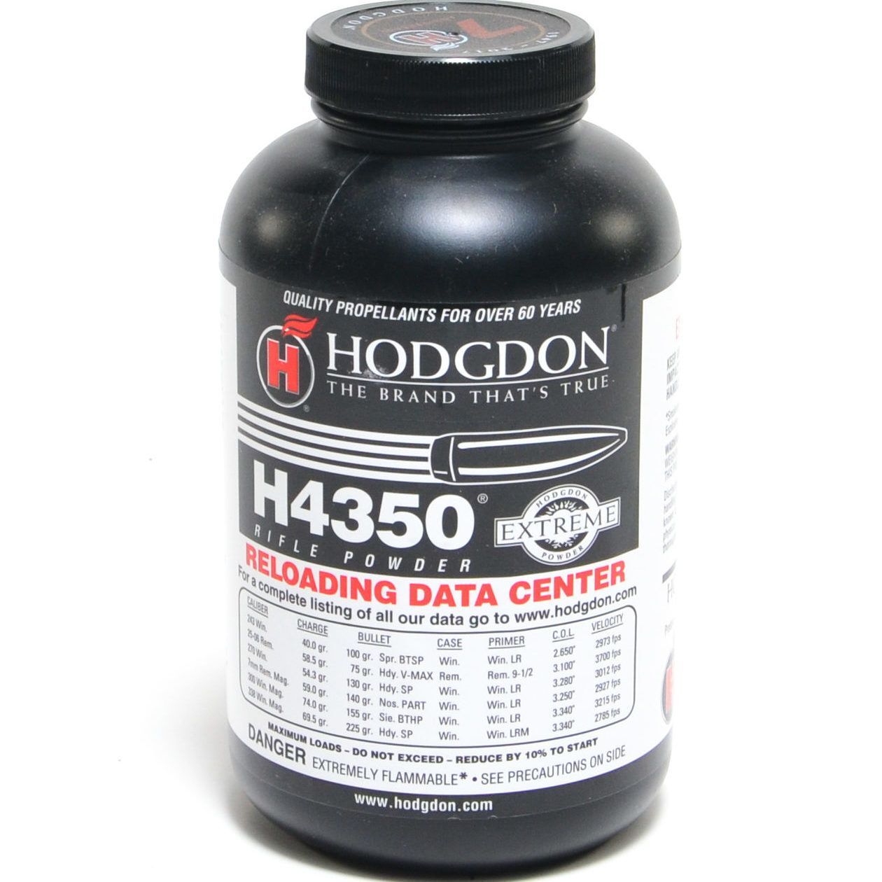 Hodgdon H4350 Rifle Powder H-4350 - 1 lb-img-0